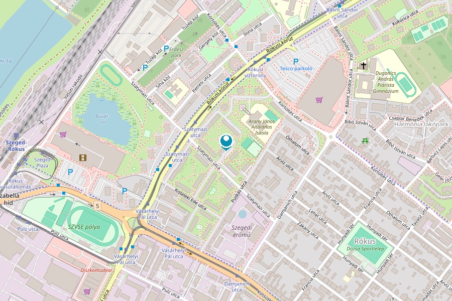 Térkép — 6724 Szeged, Kukovetz Nana utca 19.